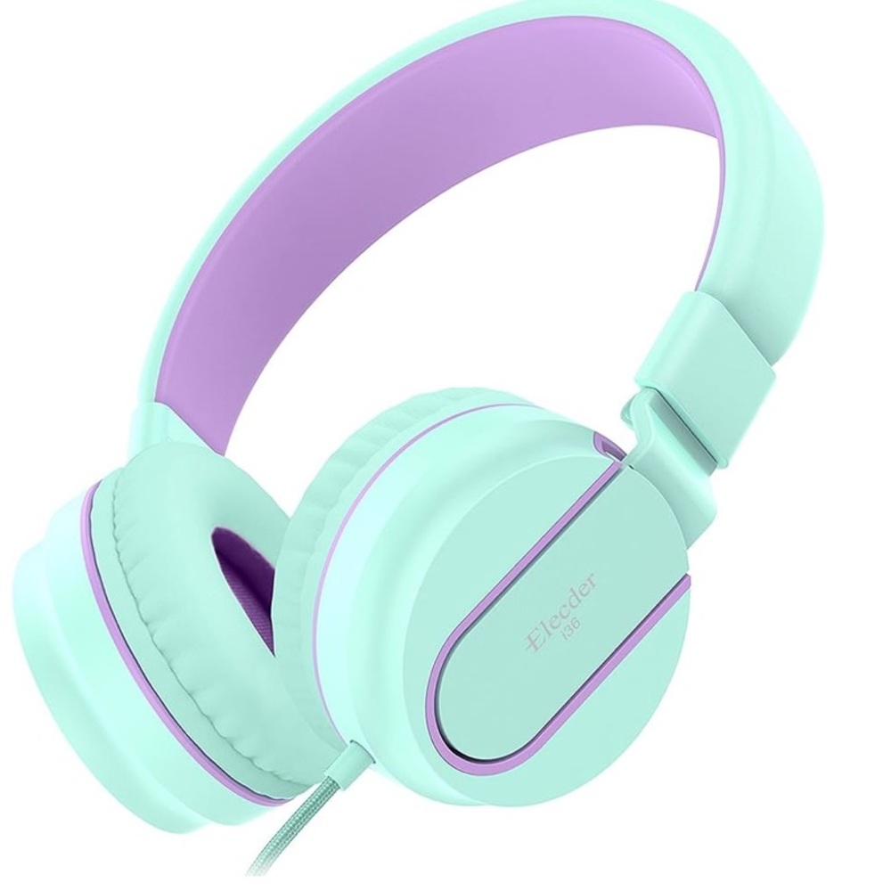 NWT ELECDER i36 Kids Headphones Children Girls Boys Teens Foldable Adjustable
